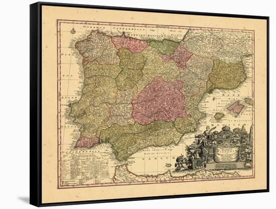 1740, Portugal, Spain-null-Framed Stretched Canvas