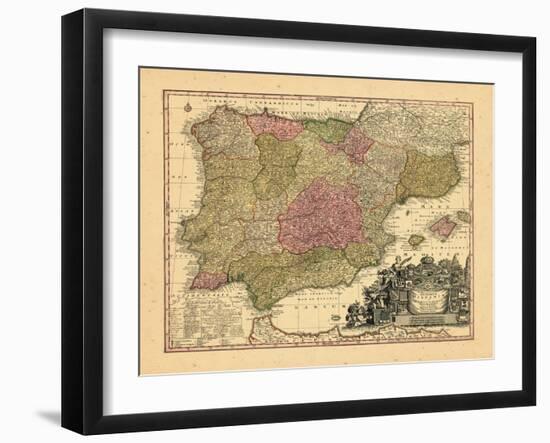 1740, Portugal, Spain-null-Framed Giclee Print