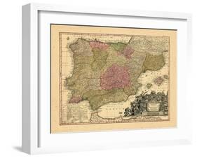 1740, Portugal, Spain-null-Framed Giclee Print