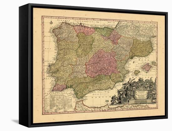 1740, Portugal, Spain-null-Framed Stretched Canvas