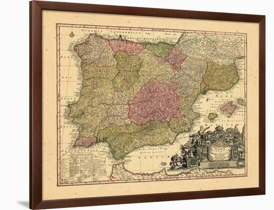1740, Portugal, Spain-null-Framed Giclee Print
