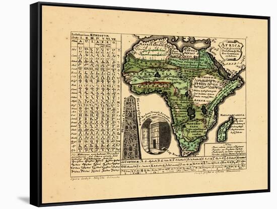 1741, Africa-null-Framed Stretched Canvas