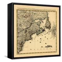 1741, Connecticut, Maine, Massachusetts, New Brunswick, Newfoundland and Labrador, Nova Scotia-null-Framed Stretched Canvas