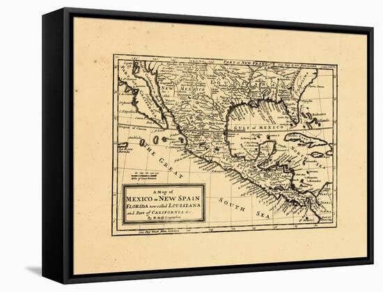1745, Mexico, United States-null-Framed Stretched Canvas