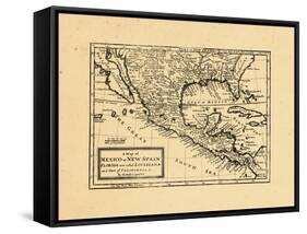 1745, Mexico, United States-null-Framed Stretched Canvas