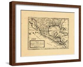 1745, Mexico, United States-null-Framed Giclee Print