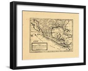 1745, Mexico, United States-null-Framed Giclee Print