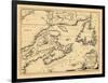 1746, New Brunswick, Newfoundland and Labrador, Nova Scotia, Prince Edward Island-null-Framed Giclee Print