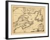 1746, New Brunswick, Newfoundland and Labrador, Nova Scotia, Prince Edward Island-null-Framed Giclee Print