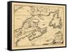 1746, New Brunswick, Newfoundland and Labrador, Nova Scotia, Prince Edward Island-null-Framed Stretched Canvas