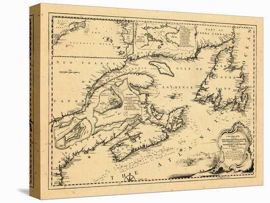 1746, New Brunswick, Newfoundland and Labrador, Nova Scotia, Prince Edward Island-null-Stretched Canvas