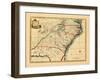 1747, Florida, Georgia, North Carolina, South Carolina-null-Framed Giclee Print