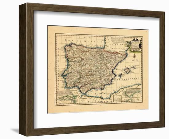 1747, Portugal, Spain-null-Framed Giclee Print