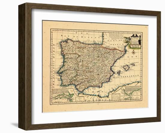 1747, Portugal, Spain-null-Framed Giclee Print