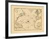 1748, Atlantic Ocean-null-Framed Giclee Print