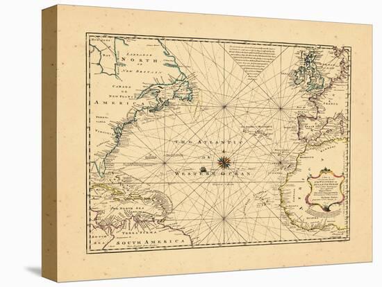 1748, Atlantic Ocean-null-Stretched Canvas