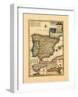 1748, Portugal, Spain-null-Framed Giclee Print