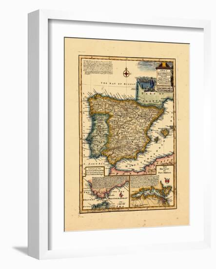 1748, Portugal, Spain-null-Framed Giclee Print