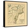 1749, Connecticut, Maine, Maryland, Massachusetts, New Hampshire, New Jersey, New York, North Carol-null-Framed Stretched Canvas