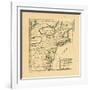 1749, Connecticut, Maine, Maryland, Massachusetts, New Hampshire, New Jersey, New York, North Carol-null-Framed Giclee Print