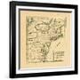 1749, Connecticut, Maine, Maryland, Massachusetts, New Hampshire, New Jersey, New York, North Carol-null-Framed Giclee Print