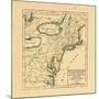 1749, Connecticut, Maine, Maryland, Massachusetts, New Hampshire, New Jersey, New York, North Carol-null-Mounted Giclee Print