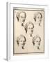 1749 Human Emotions And Expression Buffon-Paul Stewart-Framed Photographic Print