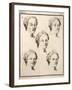 1749 Human Emotions And Expression Buffon-Paul Stewart-Framed Photographic Print