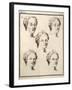 1749 Human Emotions And Expression Buffon-Paul Stewart-Framed Photographic Print