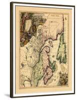 1750, Canada-null-Framed Premium Giclee Print