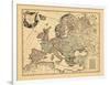 1751, Europe-null-Framed Giclee Print