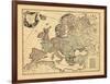 1751, Europe-null-Framed Giclee Print