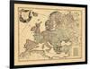 1751, Europe-null-Framed Giclee Print