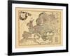 1751, Europe-null-Framed Giclee Print