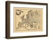 1751, Europe-null-Framed Giclee Print