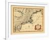 1752, Connecticut, Maine, Maryland, Massachusetts, New Hampshire, New Jersey, New York-null-Framed Giclee Print