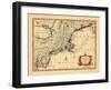1752, Connecticut, Maine, Maryland, Massachusetts, New Hampshire, New Jersey, New York-null-Framed Premium Giclee Print