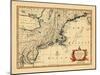 1752, Connecticut, Maine, Maryland, Massachusetts, New Hampshire, New Jersey, New York-null-Mounted Premium Giclee Print