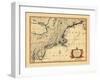 1752, Connecticut, Maine, Maryland, Massachusetts, New Hampshire, New Jersey, New York-null-Framed Giclee Print