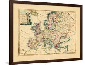 1752, Europe-null-Framed Giclee Print