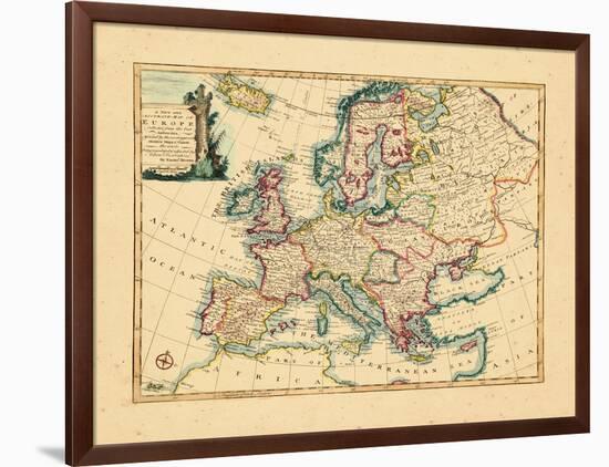 1752, Europe-null-Framed Giclee Print