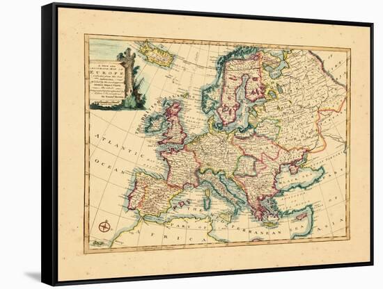 1752, Europe-null-Framed Stretched Canvas