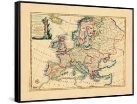1752, Europe-null-Framed Stretched Canvas