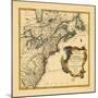 1755, Connecticut, Georgia, Maine, Maryland, Massachusetts, New Brunswick, New Jersey, New York-null-Mounted Premium Giclee Print