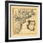 1755, Connecticut, Georgia, Maine, Maryland, Massachusetts, New Brunswick, New Jersey, New York-null-Framed Giclee Print