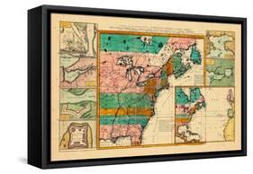 1755, English Empire in North America, United States, East Coast-null-Framed Stretched Canvas