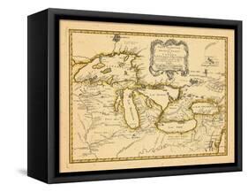 1755, Great Lakes-null-Framed Stretched Canvas