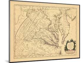 1755, Maryland, Virginia-null-Mounted Giclee Print