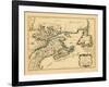 1755, New Brunswick, Newfoundland and Labrador, Nova Scotia, Prince Edward Island-null-Framed Giclee Print