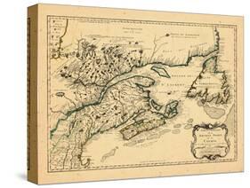 1755, New Brunswick, Newfoundland and Labrador, Nova Scotia, Prince Edward Island-null-Stretched Canvas